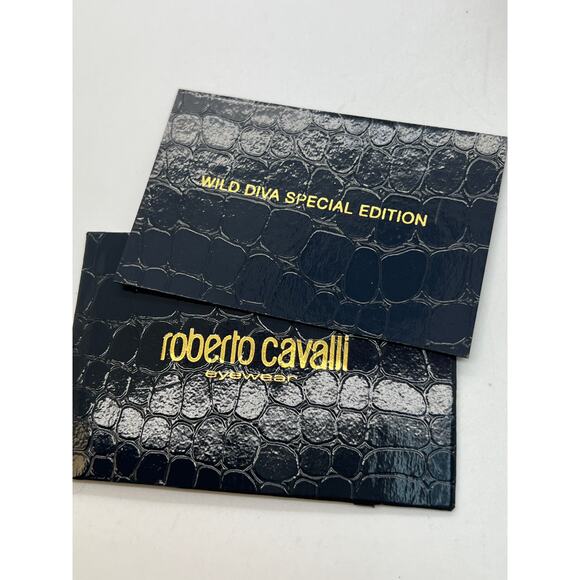 Roberto Cavalli Women's Brown "Wild Diva" Cat Eye Special Edition Sunglasses - Picture 11 of 12